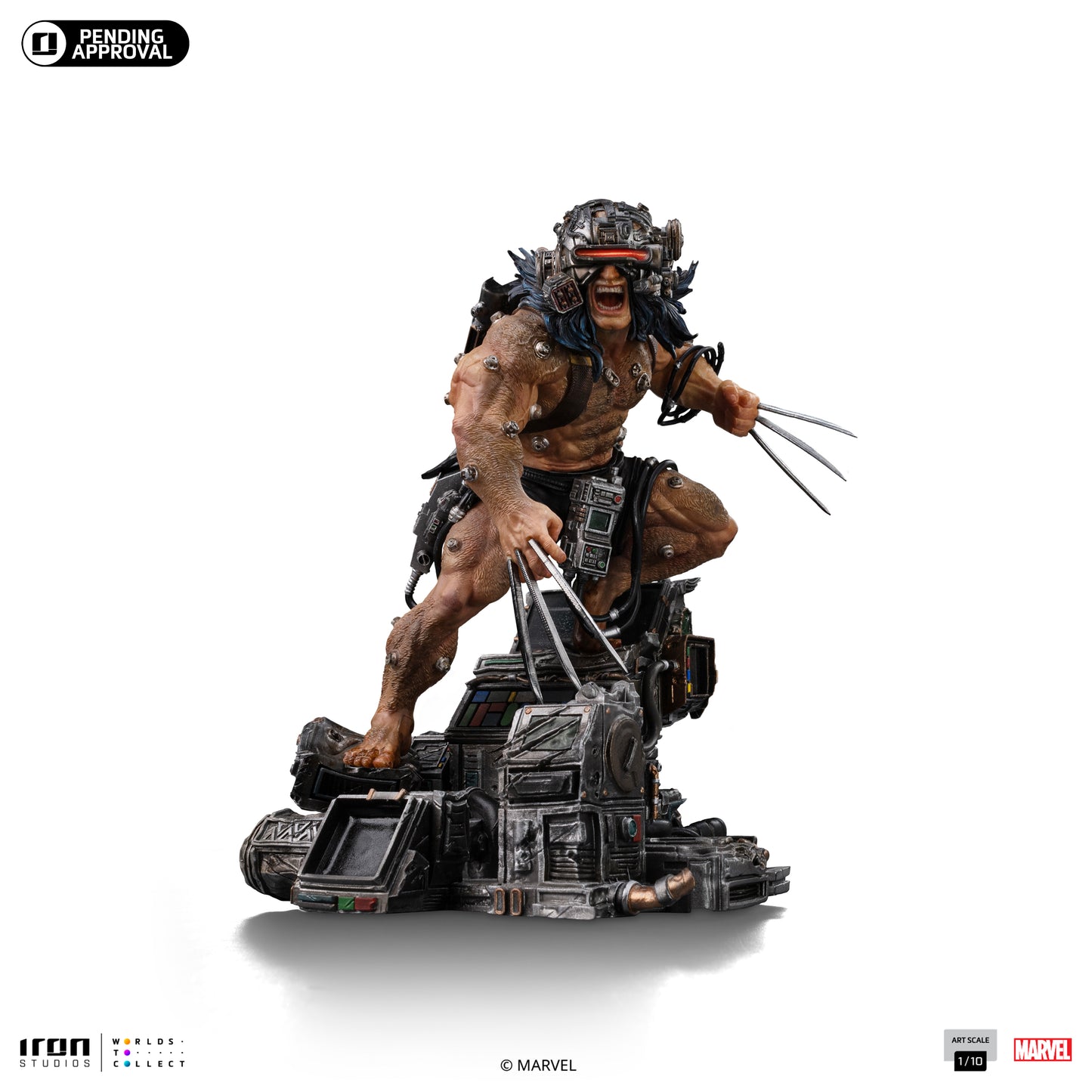 Weapon X Wolverine 50th Anniversary 1/10 Scale Statue