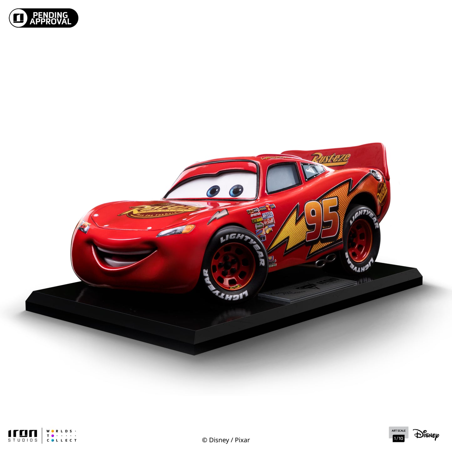 Lightning McQueen Disney Pixar Cars 1/10 Scale Statue Pre-order