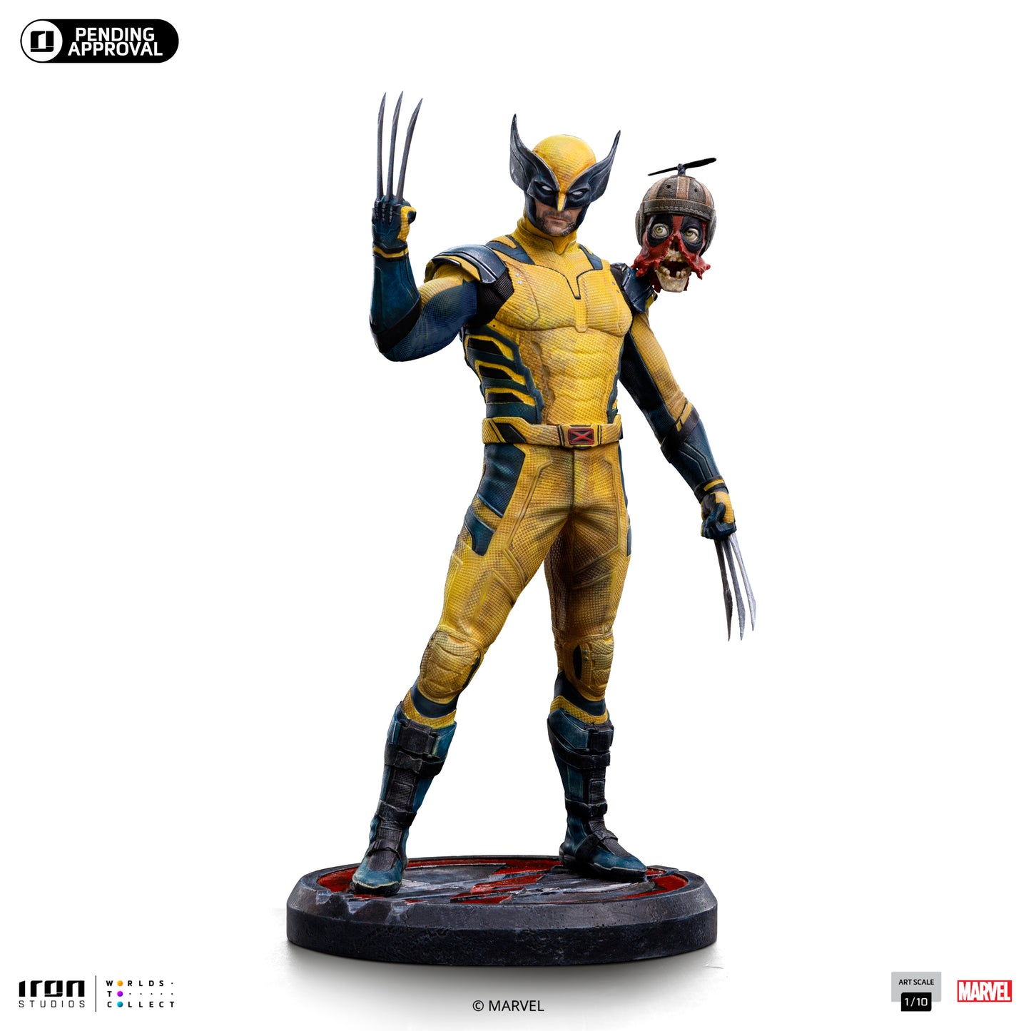 Wolverine Deadpool & Wolverine Movie 1/10 Scale Statue