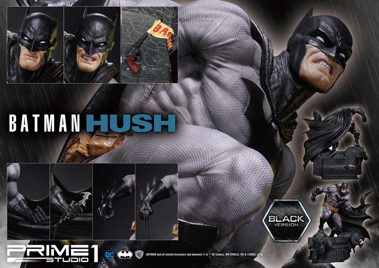 Batman Hush Black Version 1/3 Scale Statue