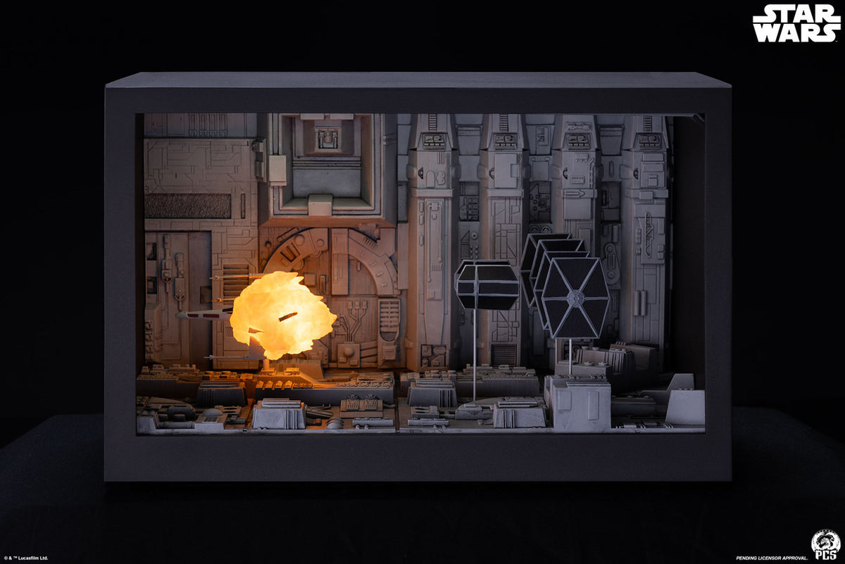 Star Wars Movie Moments: Trench Run Diorama Statue Pre-order