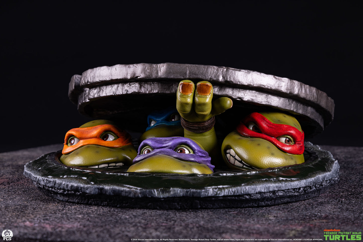 TMNT Underground Table Top Edition 1/4 Scale Statue Pre-order