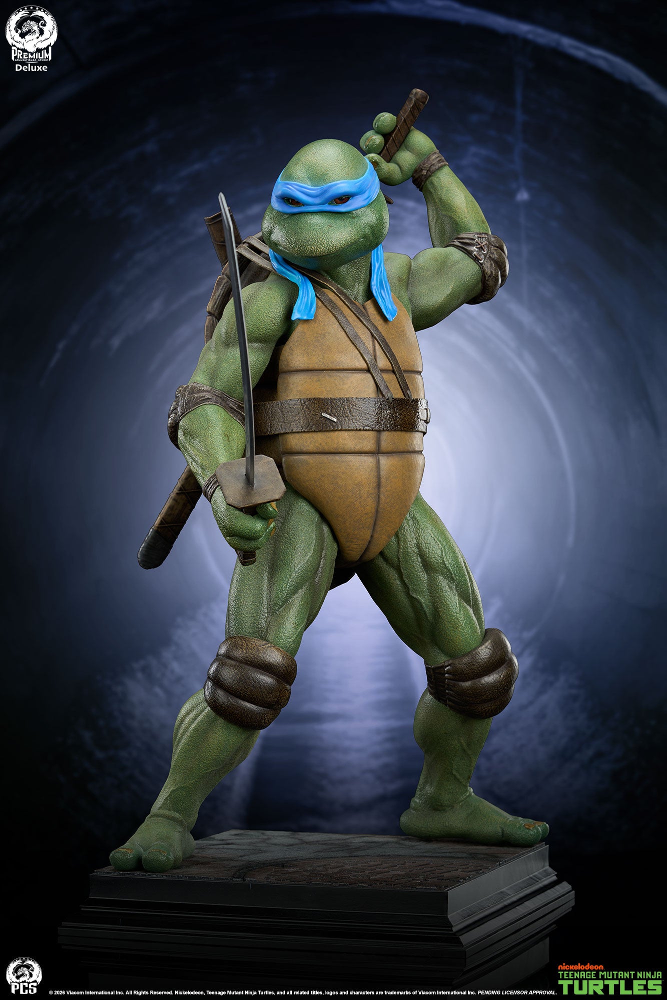 Leonardo Deluxe TMNT 1/2 Scale Statue Pre-order