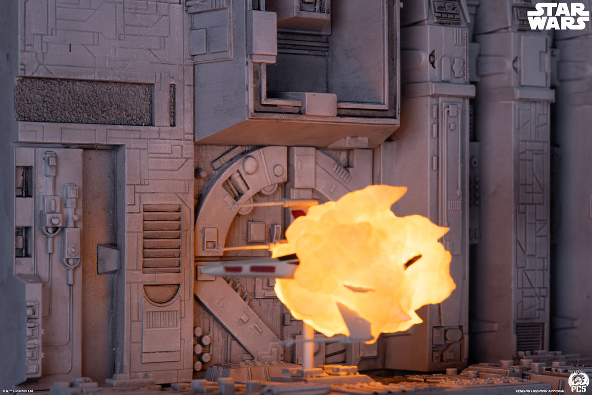 Star Wars Movie Moments: Trench Run Diorama Statue Pre-order