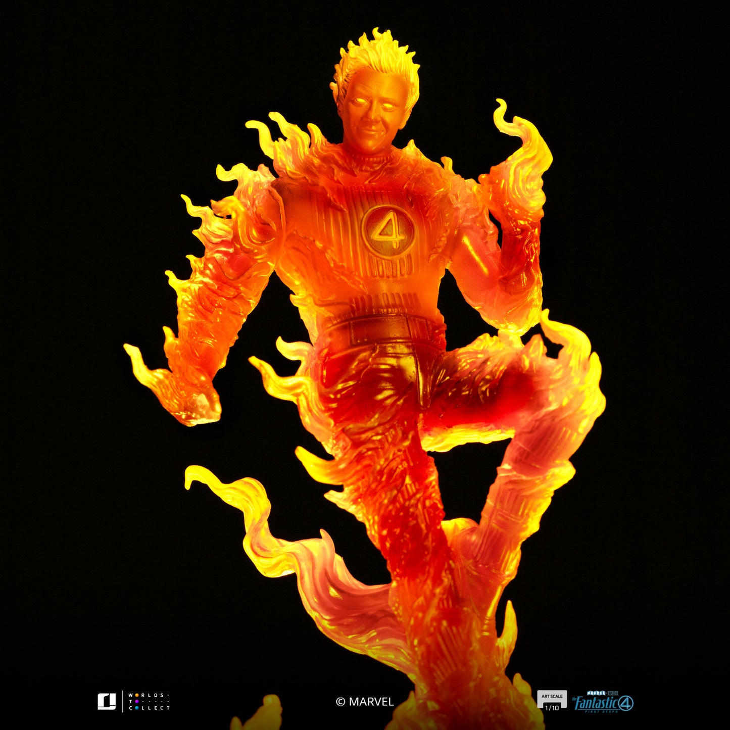 Human Torch Fantastic 4 1/10 Scale Statue Pre-order