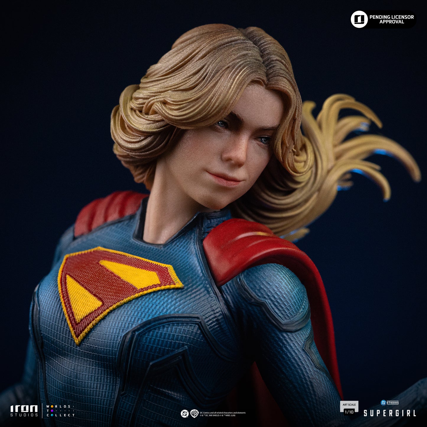 Supergirl & Krypto Supergirl Movie 1/10 Scale Statue Pre-order