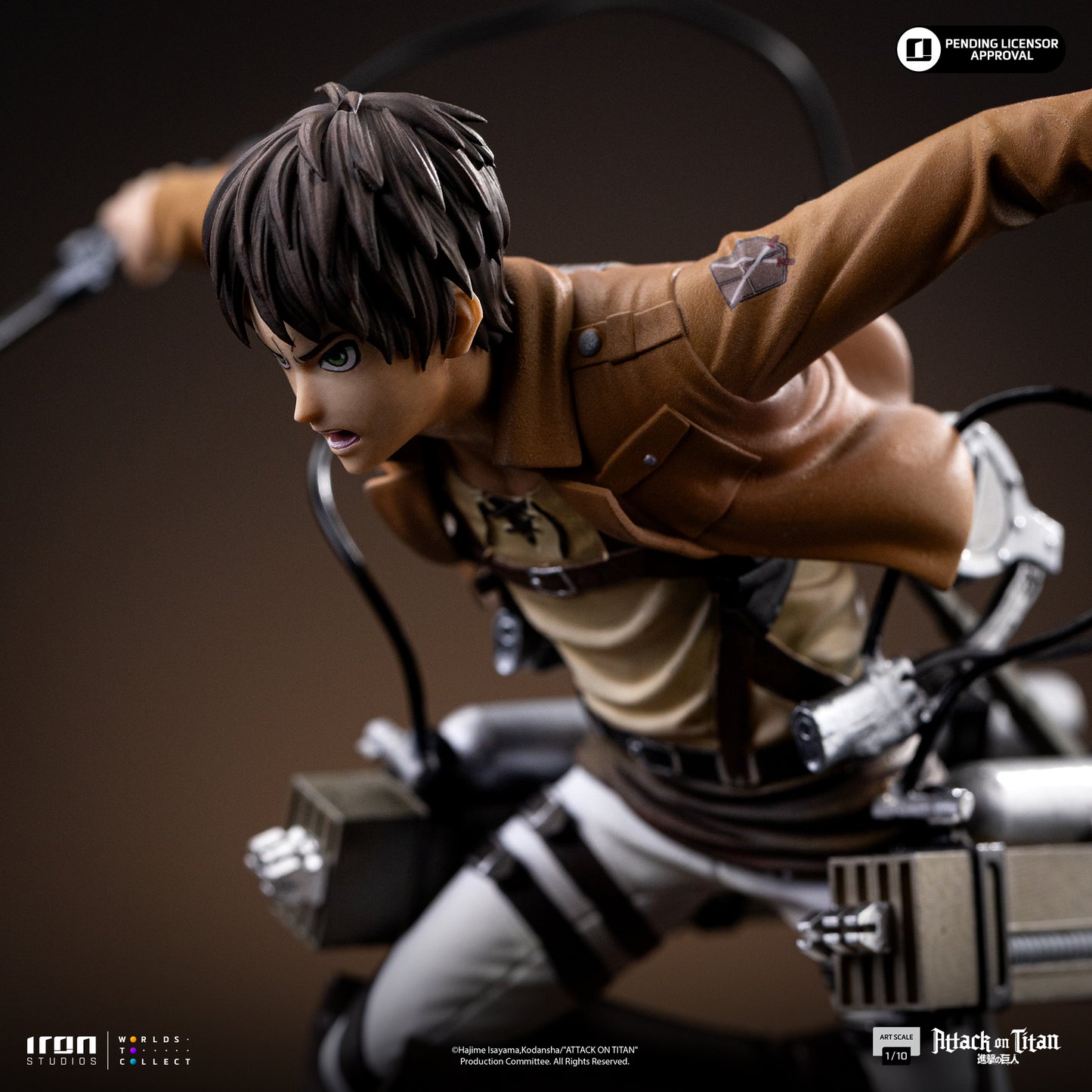 Eren Yeager Attack On Titan 1/10 Scale Statue Pre-order
