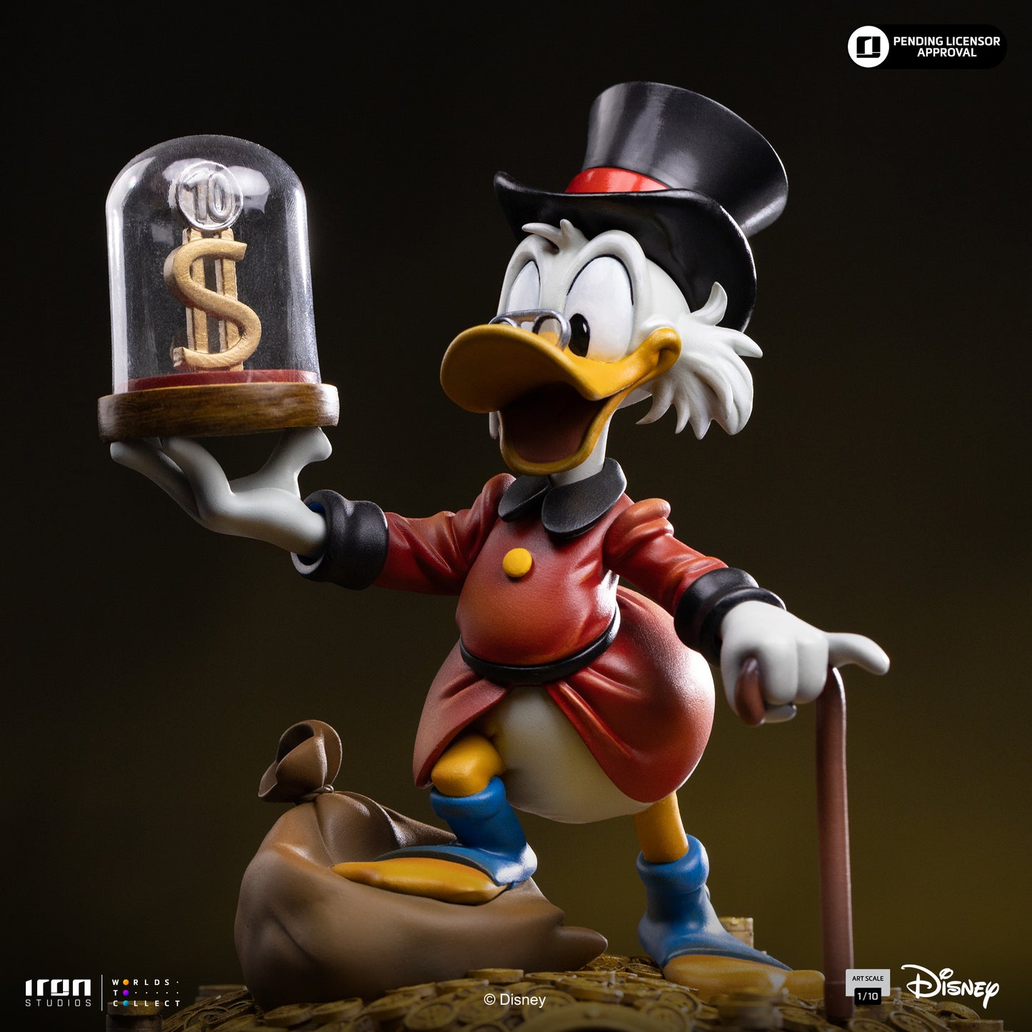 Uncle Scrooge Mcduck DuckTales 1/10 Scale Statue Pre-order