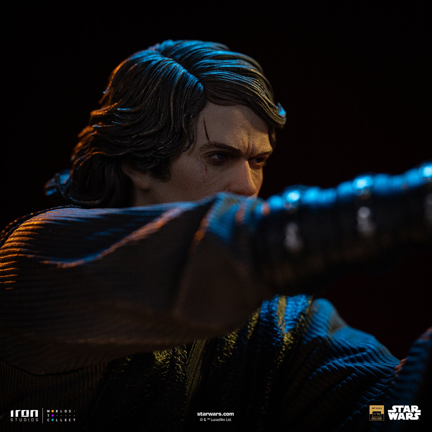 Anakin vs Obi-Wan Diorama Star Wars ROTS 1/10 Scale Statue Pre-order