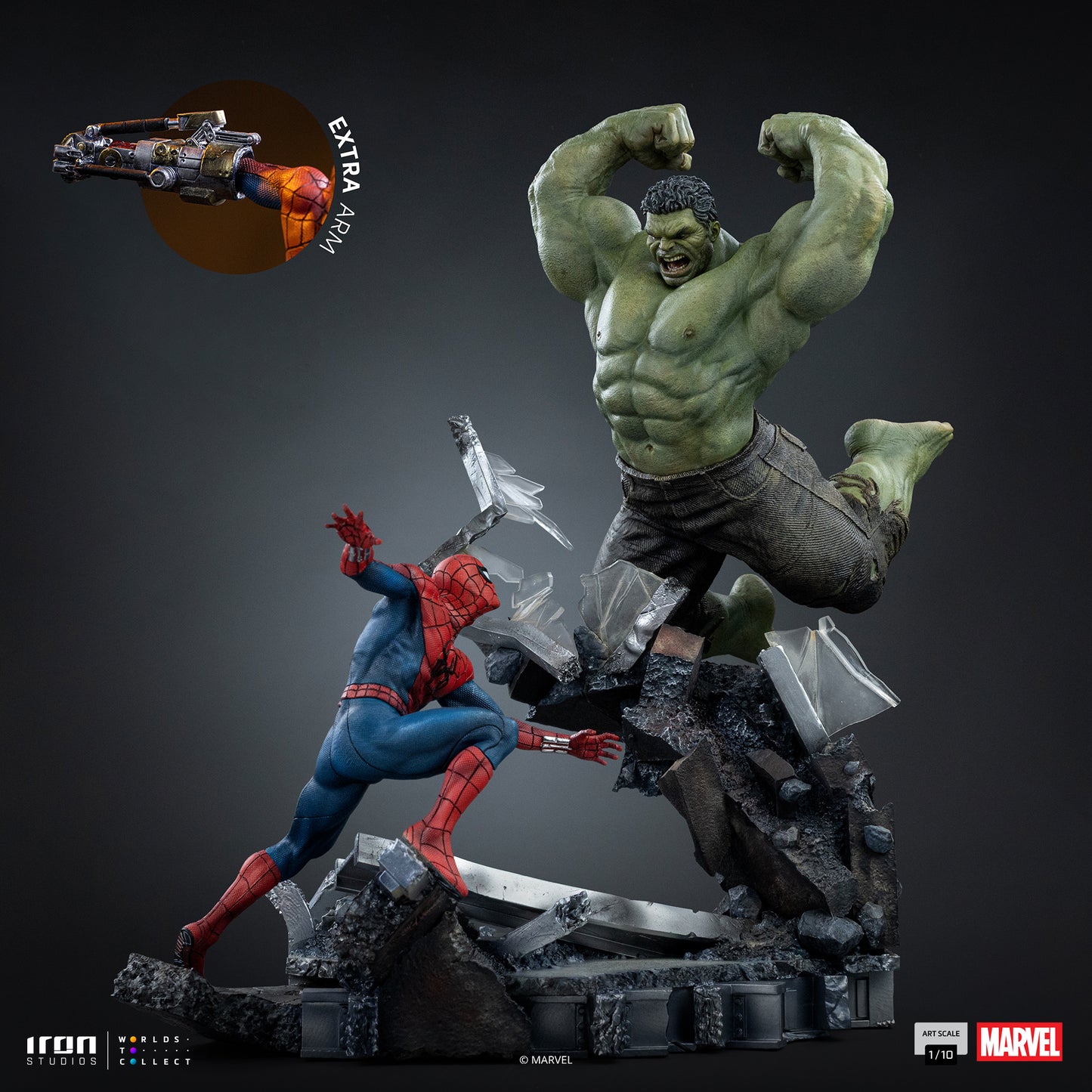 Spider-Man vs Hulk Spider-Man Brand New Day 1/10 Scale Statue Pre-order