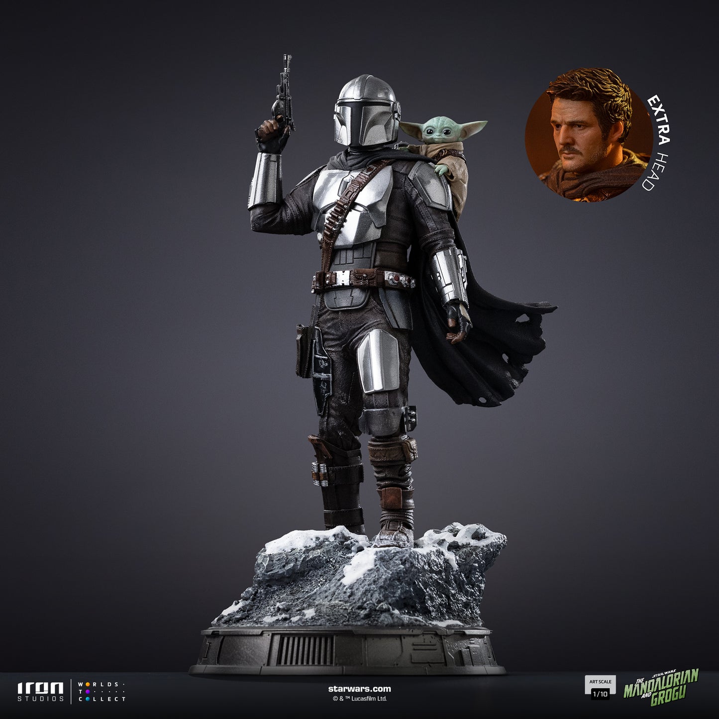 Mandalorian and Grogu The Mandalorian and Grogu Movie 1/10 Scale Statue Pre-order
