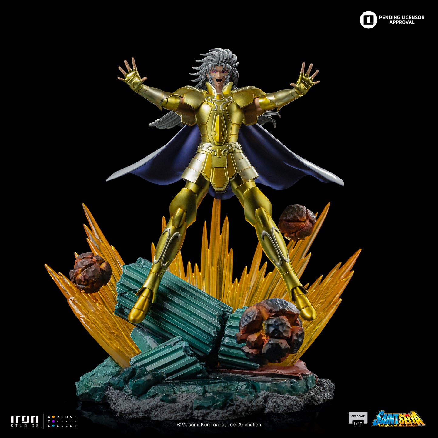 Gemini Saga Saint Seiya 1/10 Scale Statue Pre-order