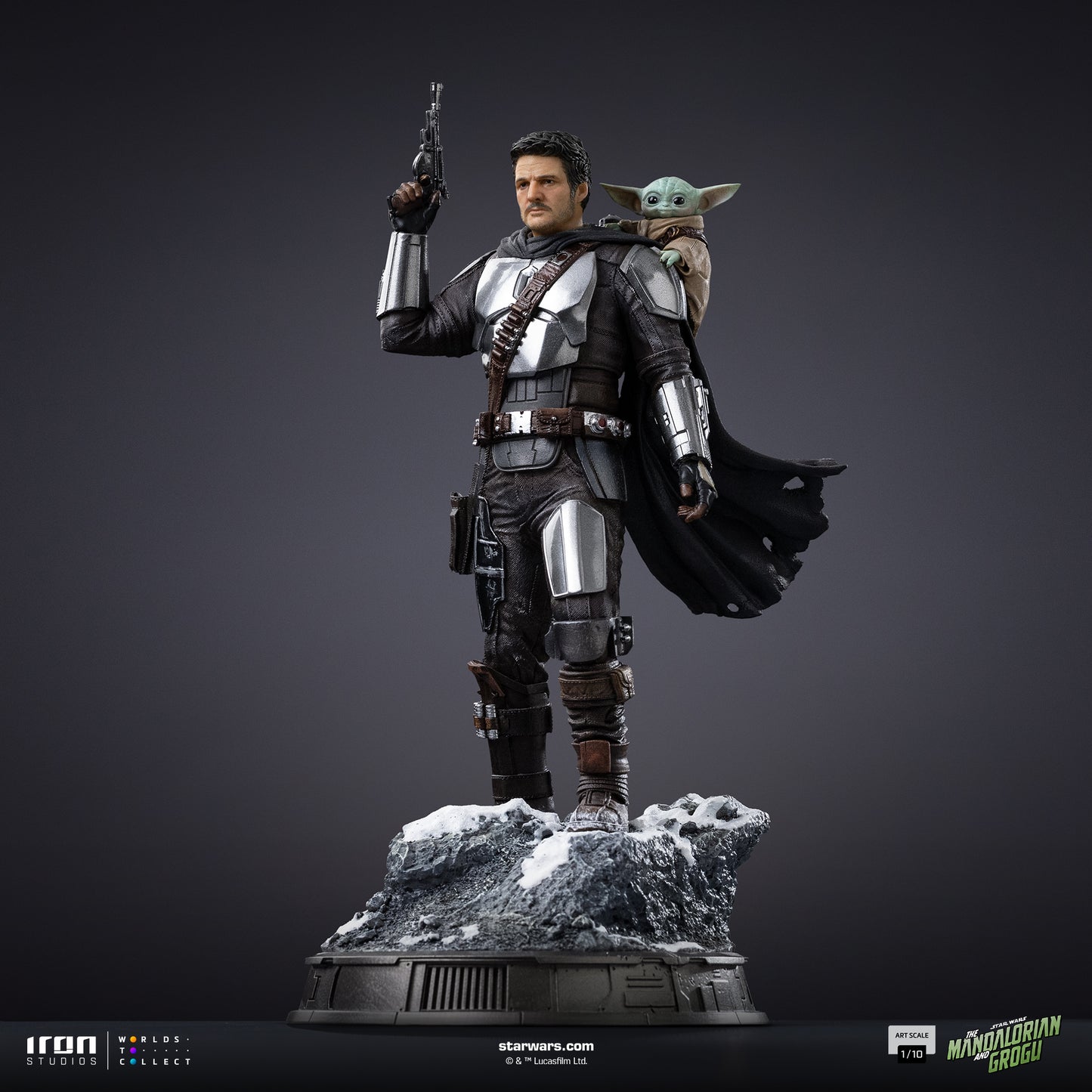 Mandalorian and Grogu The Mandalorian and Grogu Movie 1/10 Scale Statue Pre-order