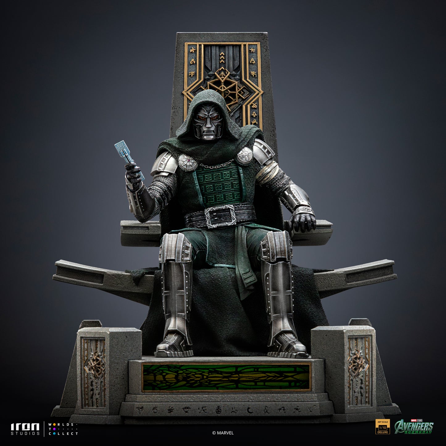 Doctor Doom on Throne Avengers Doomsday 1/10 Scale Statue Pre-order