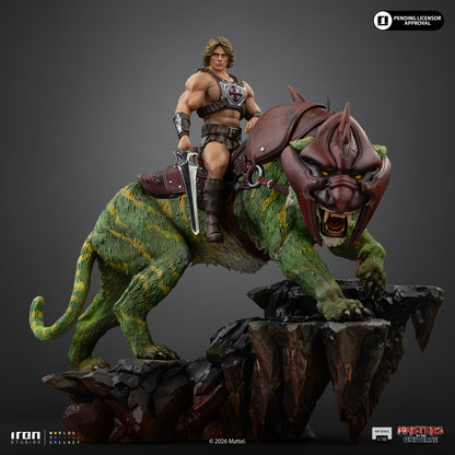 He-Man and Battlecat MOTU Movie 1/10 Scale Statue Pre-order