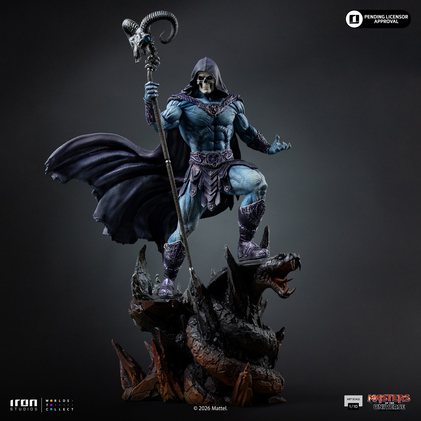 Skeletor Masters of the Universe Movie 1/10 Scale Statue Pre-order