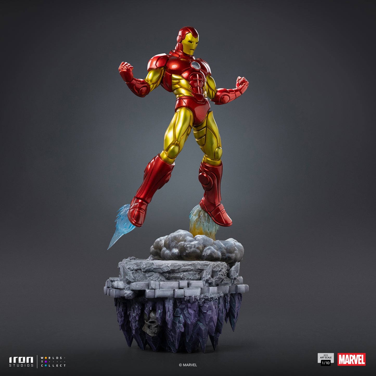 Iron Man Infinity Gauntlet Diorama 1/10 Scale Statue Pre-order