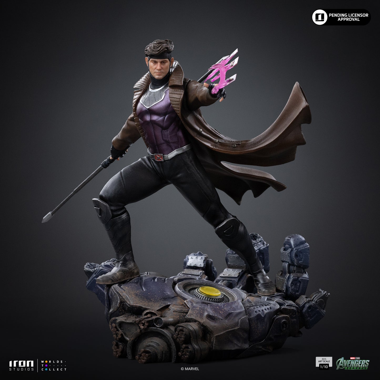 Gambit Avengers Doomsday 1/10 Scale Statue Pre-order