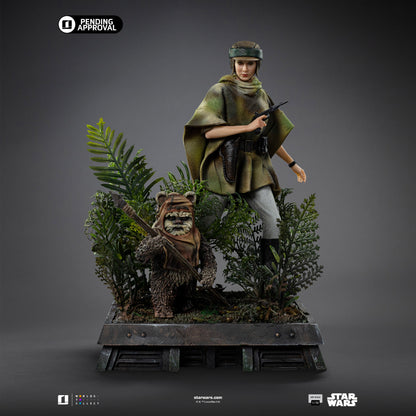 Leia and Wicket Star Wars ROTJ 1/10 Scale Statue Pre-order