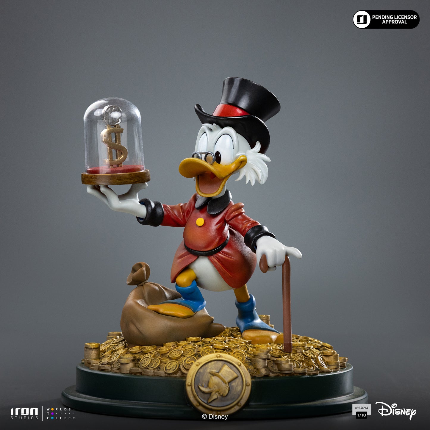 Uncle Scrooge Mcduck DuckTales 1/10 Scale Statue Pre-order