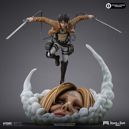 Eren Yeager Attack On Titan 1/10 Scale Statue Pre-order