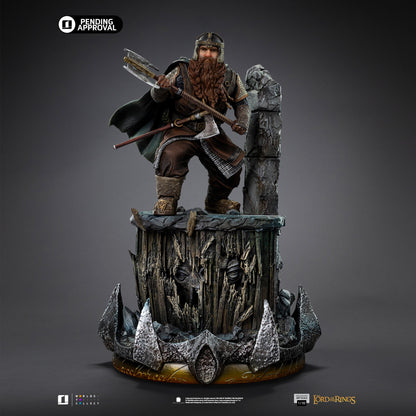 Gimli Unleashed LOTR 1/10 Scale Statue Pre-order