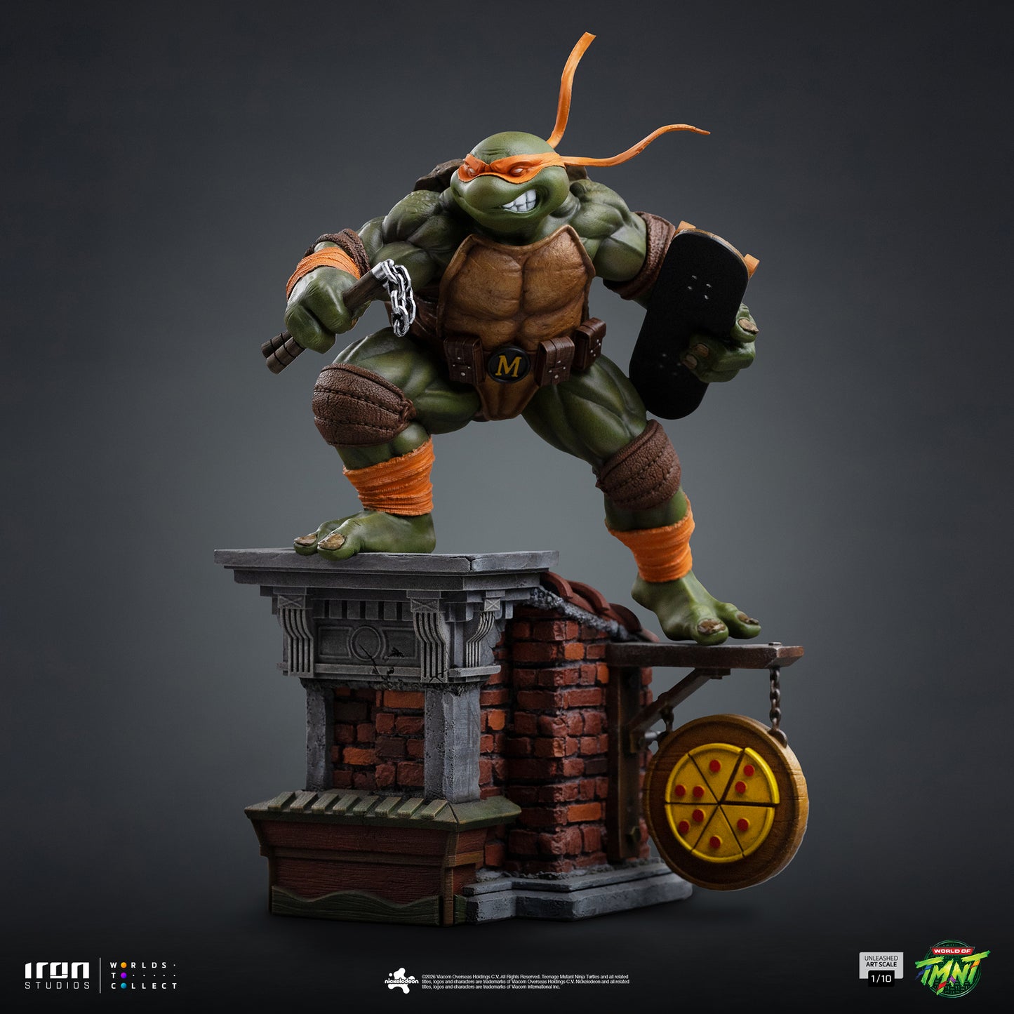 Michelangelo TMNT 1/10 Scale Statue Pre-order