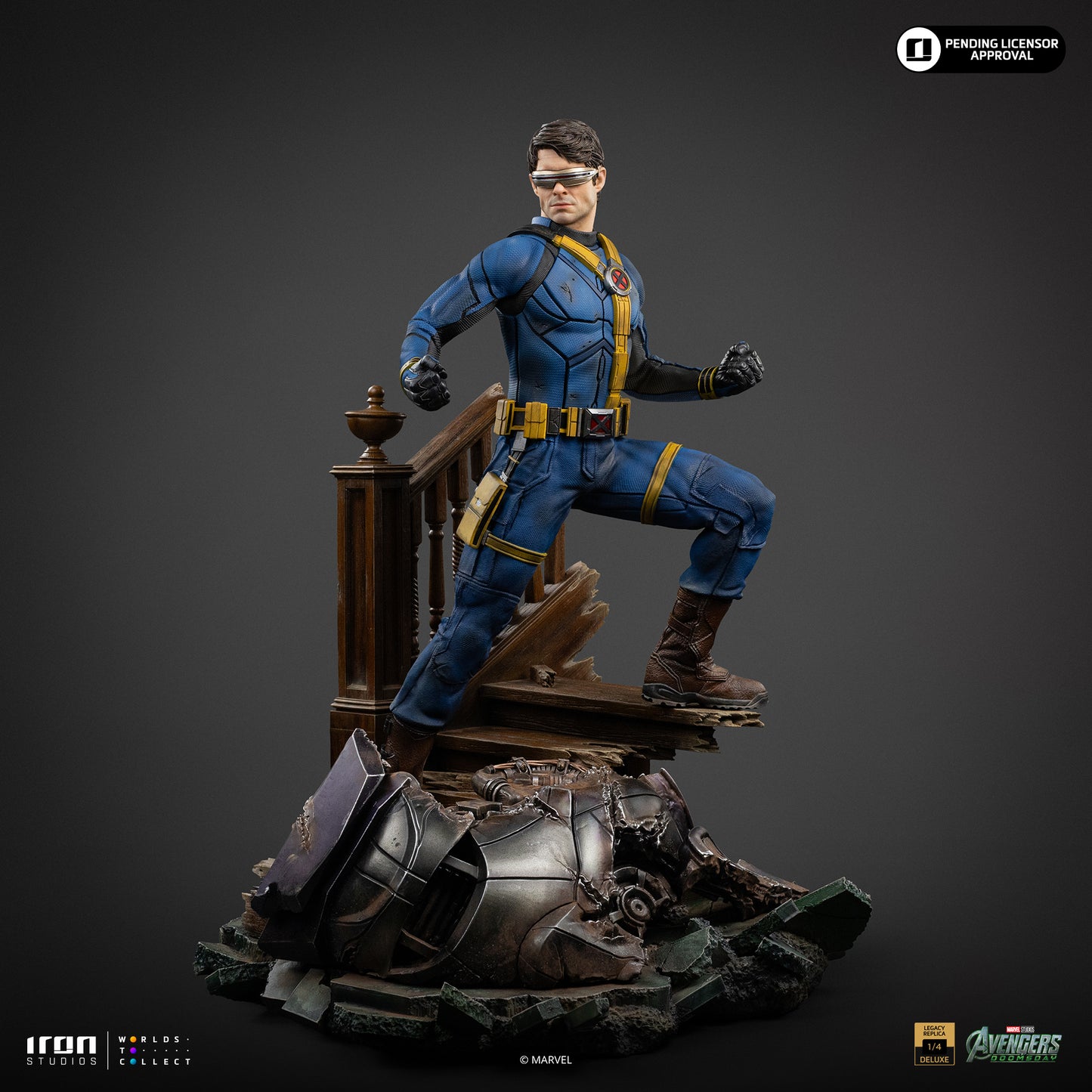 Cyclops Deluxe Avengers Doomsday 1/4 Scale Statue Pre-order