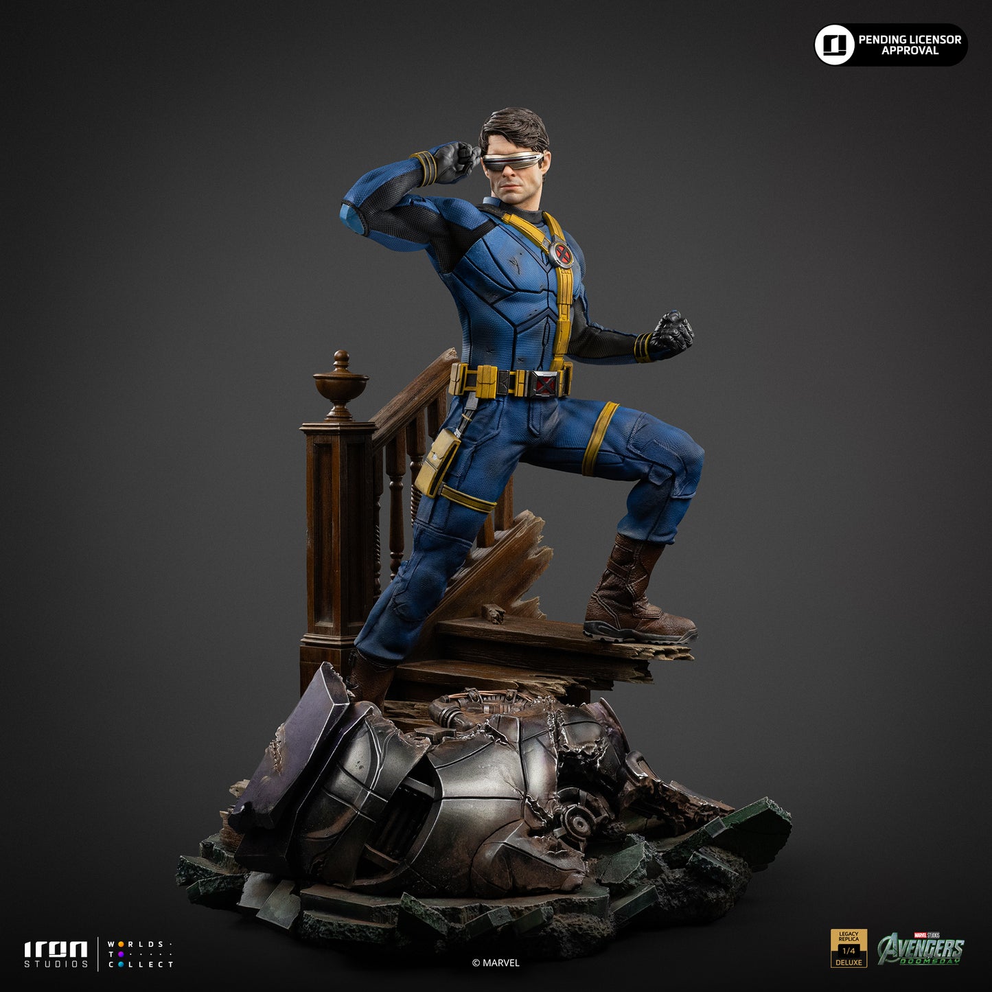Cyclops Deluxe Avengers Doomsday 1/4 Scale Statue Pre-order