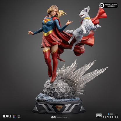Supergirl & Krypto Supergirl Movie 1/10 Scale Statue Pre-order