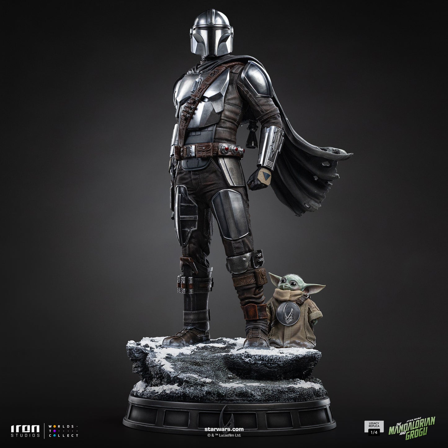 The Mandalorian and Grogu The Mandalorian and Grogu Movie 1/4 Scale Statue Pre-order
