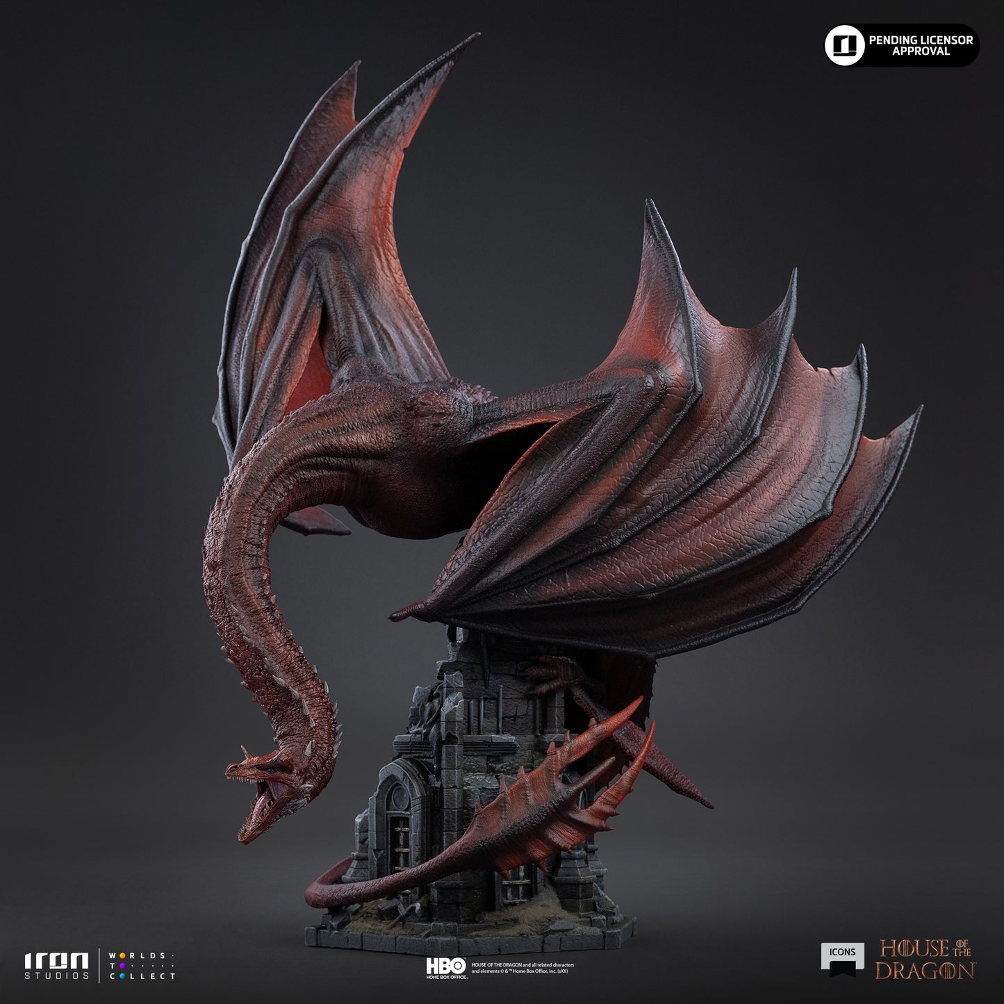 Caraxes House of the Dragon Non-Scale Statue Pre-order