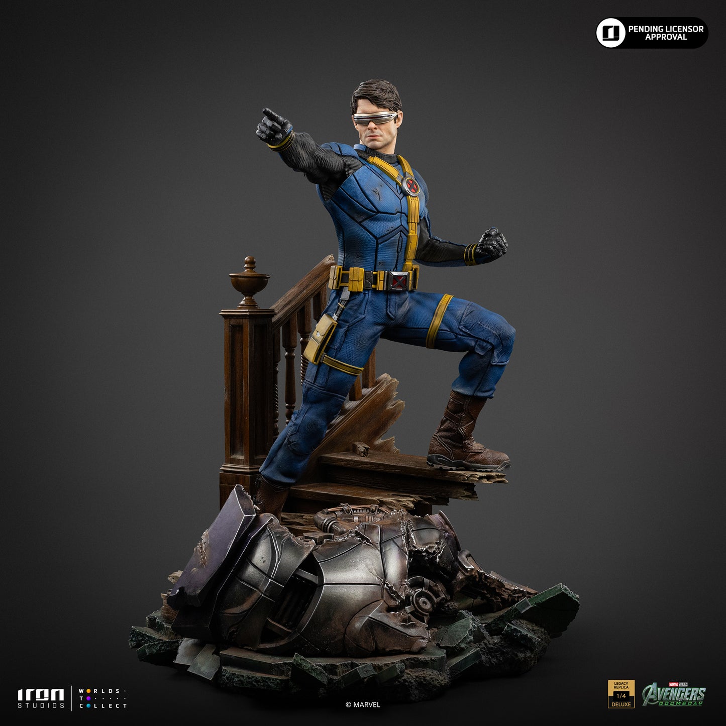 Cyclops Deluxe Avengers Doomsday 1/4 Scale Statue Pre-order