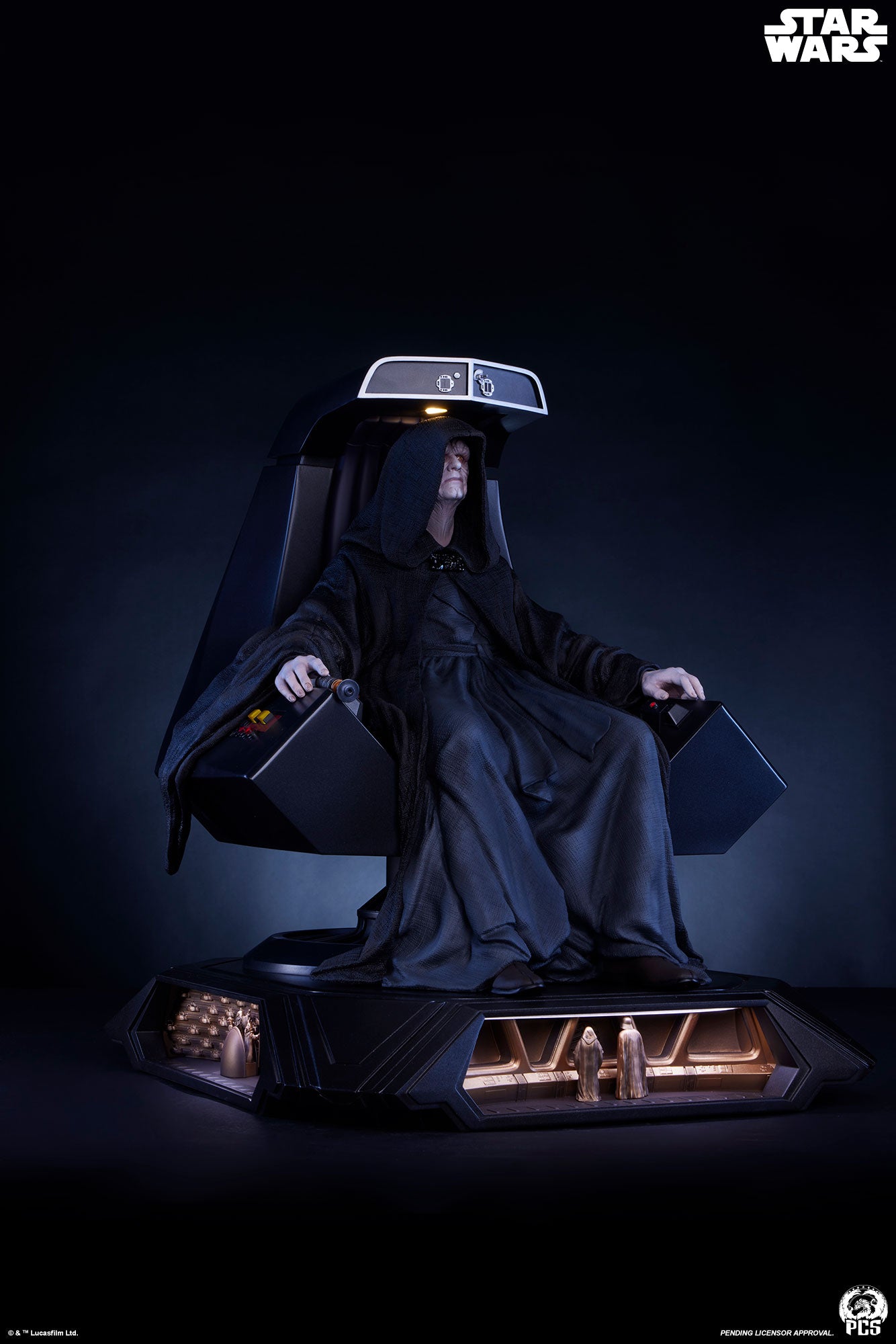 Emperor Palpatine (on Throne) Star Wars 1/3 Scale Statue Pre-order