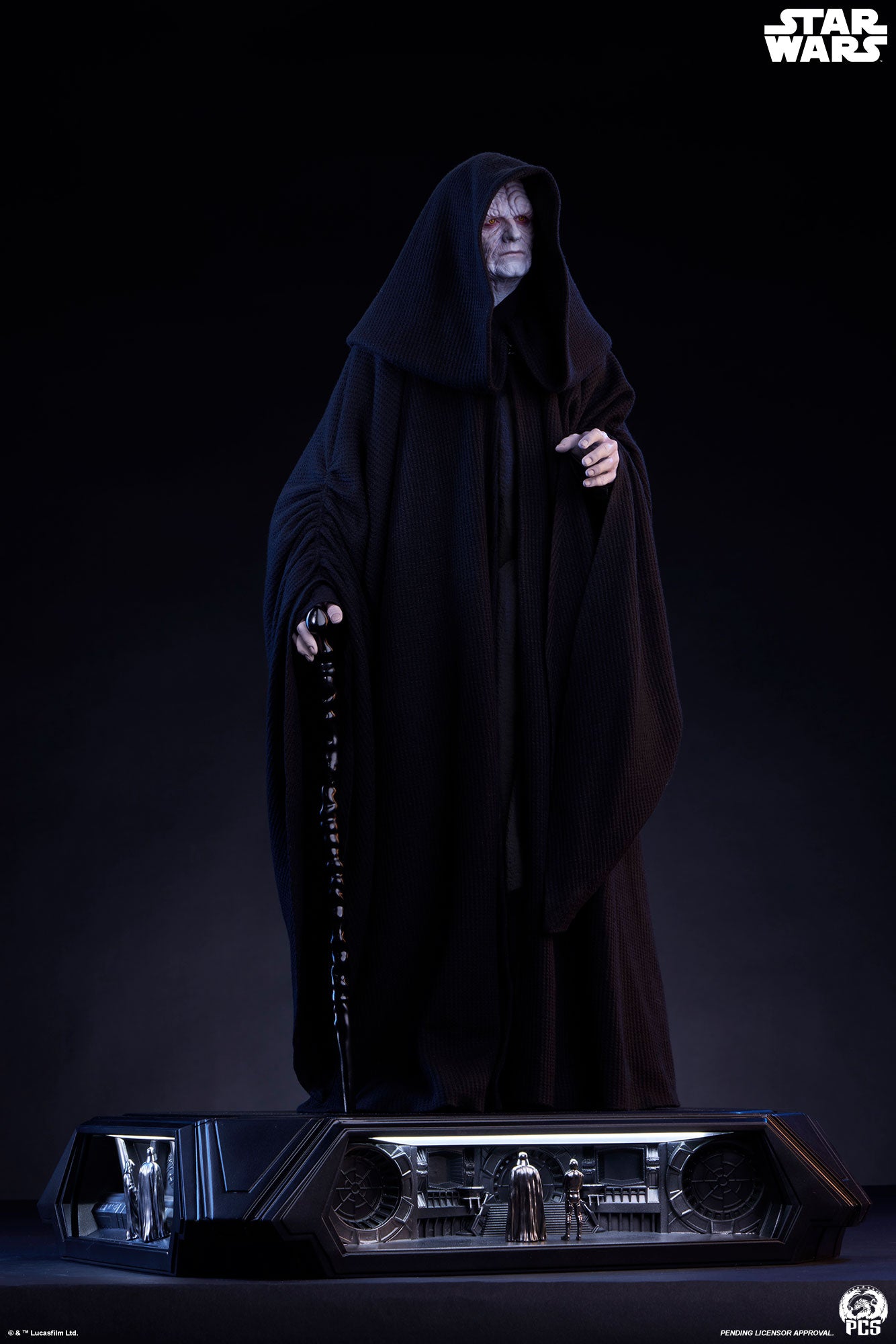 Emperor Palpatine Hyperreal Star Wars 1/3 Scale Statue Pre-order
