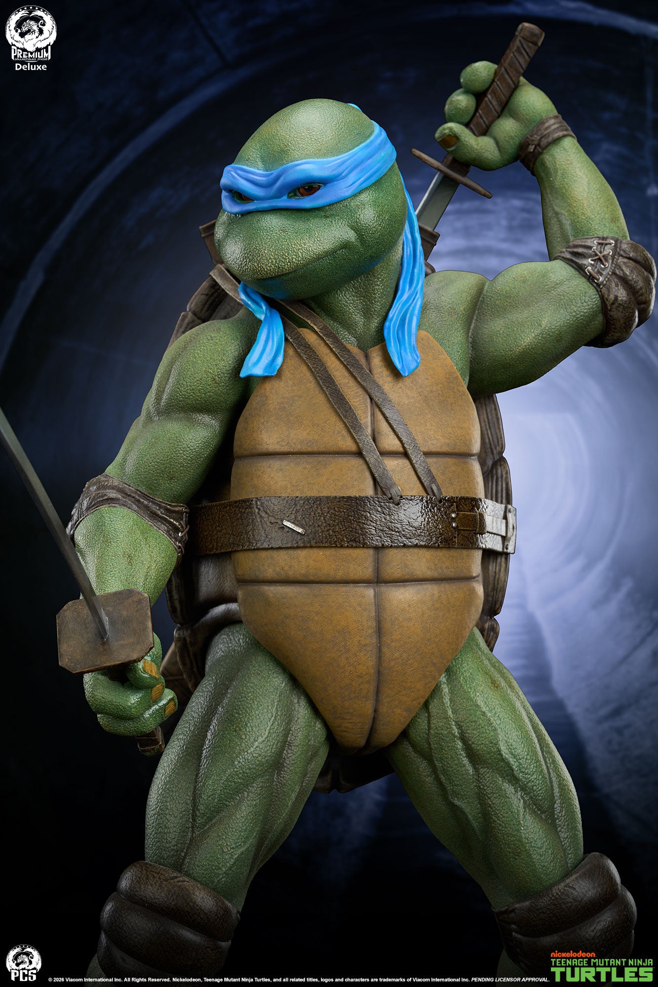 Leonardo Deluxe TMNT 1/2 Scale Statue Pre-order