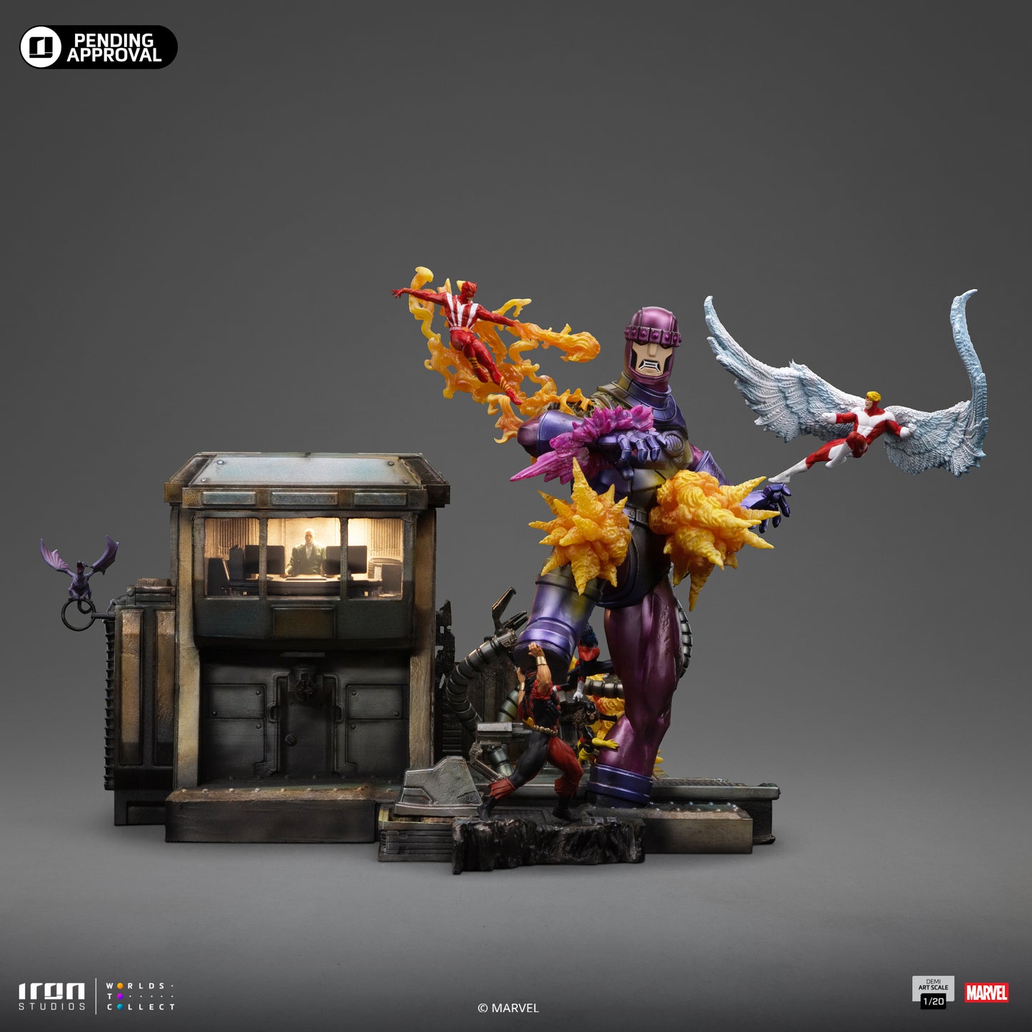 X-Men Danger Room Diorama B 1/20 Scale Statue Pre-order