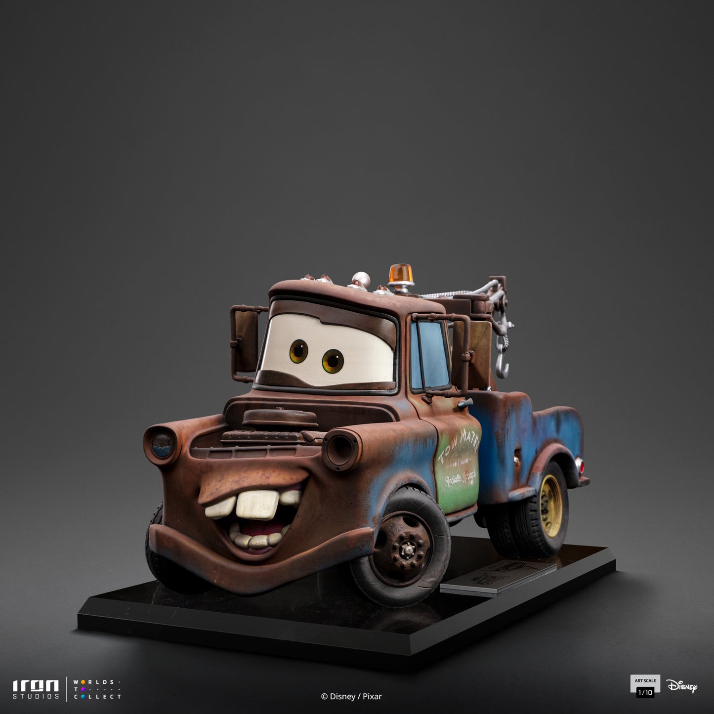 Tow Mater Cars Disney 1/10 Scale Statue Pre-order