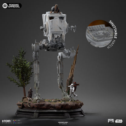 AT-ST and Chewbacca Star Wars 1/20 Scale Statue Pre-order