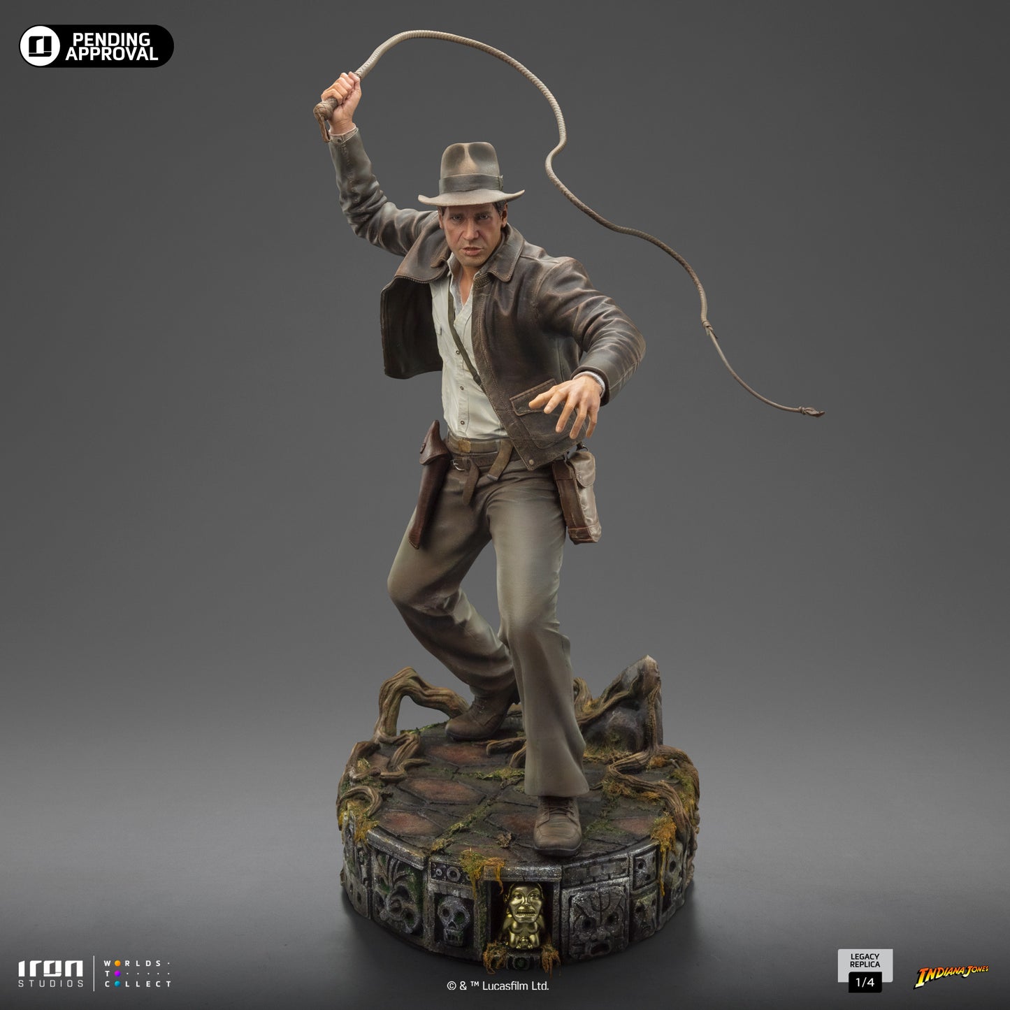 Indiana Jones Raiders of the Lost Ark 1/4 Scale Statue Pre-order