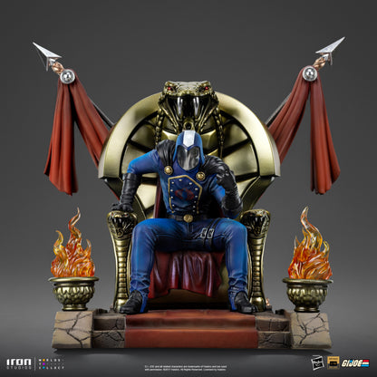 Cobra Commander (on Throne) G.I. Joe 1/10 Scale Statue Pre-order