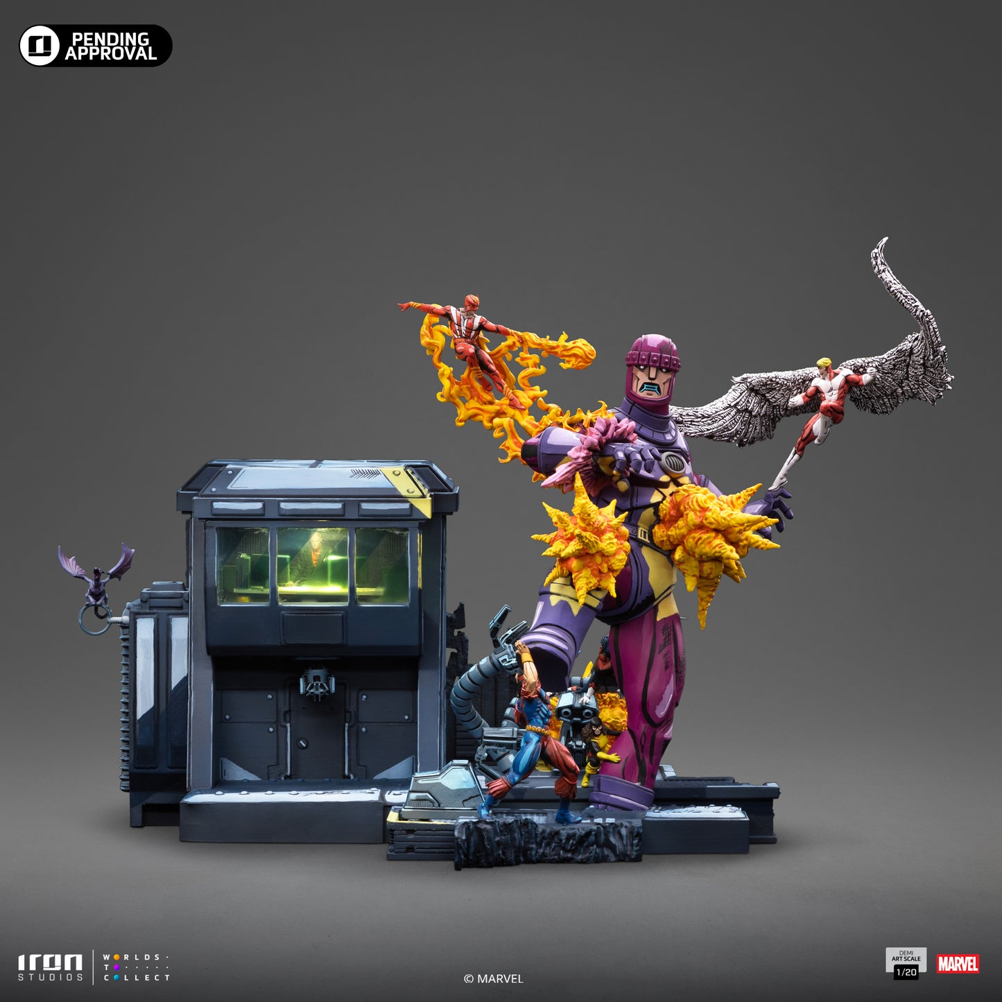 X-Men Danger Room Diorama B (Comic Color) 1/20 Scale Statue Pre-order