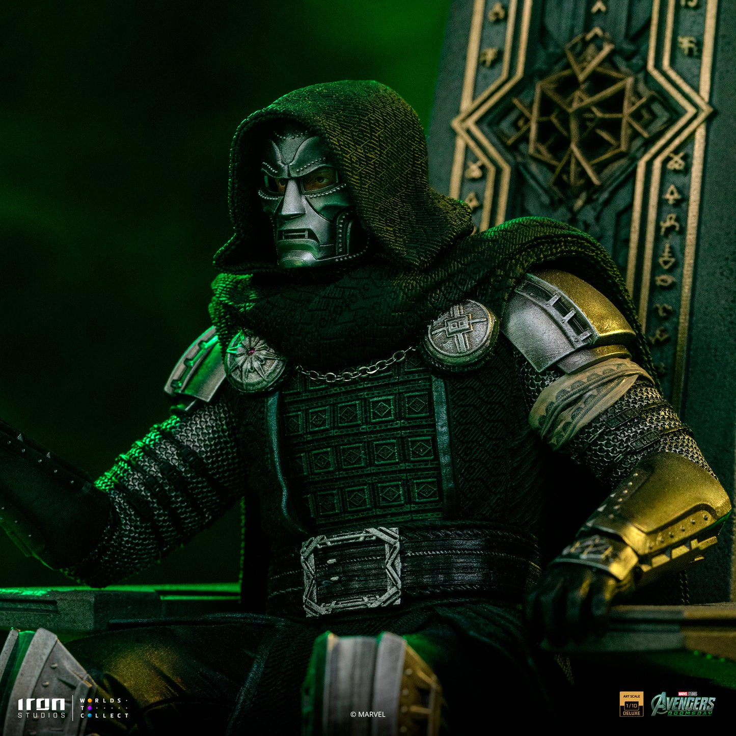 Doctor Doom on Throne Avengers Doomsday 1/10 Scale Statue Pre-order