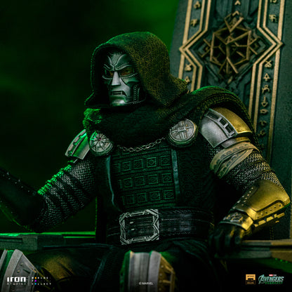 Doctor Doom on Throne Avengers Doomsday 1/10 Scale Statue Pre-order