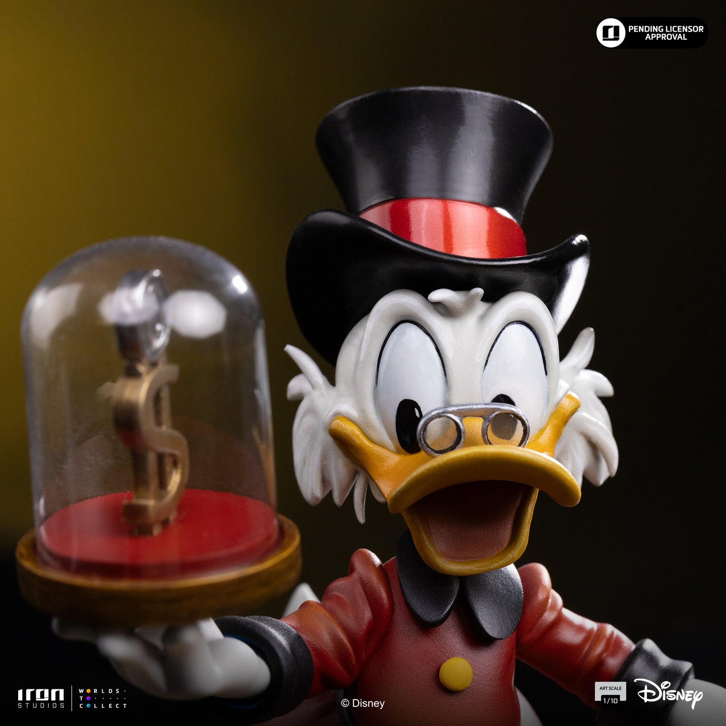 Uncle Scrooge Mcduck DuckTales 1/10 Scale Statue Pre-order