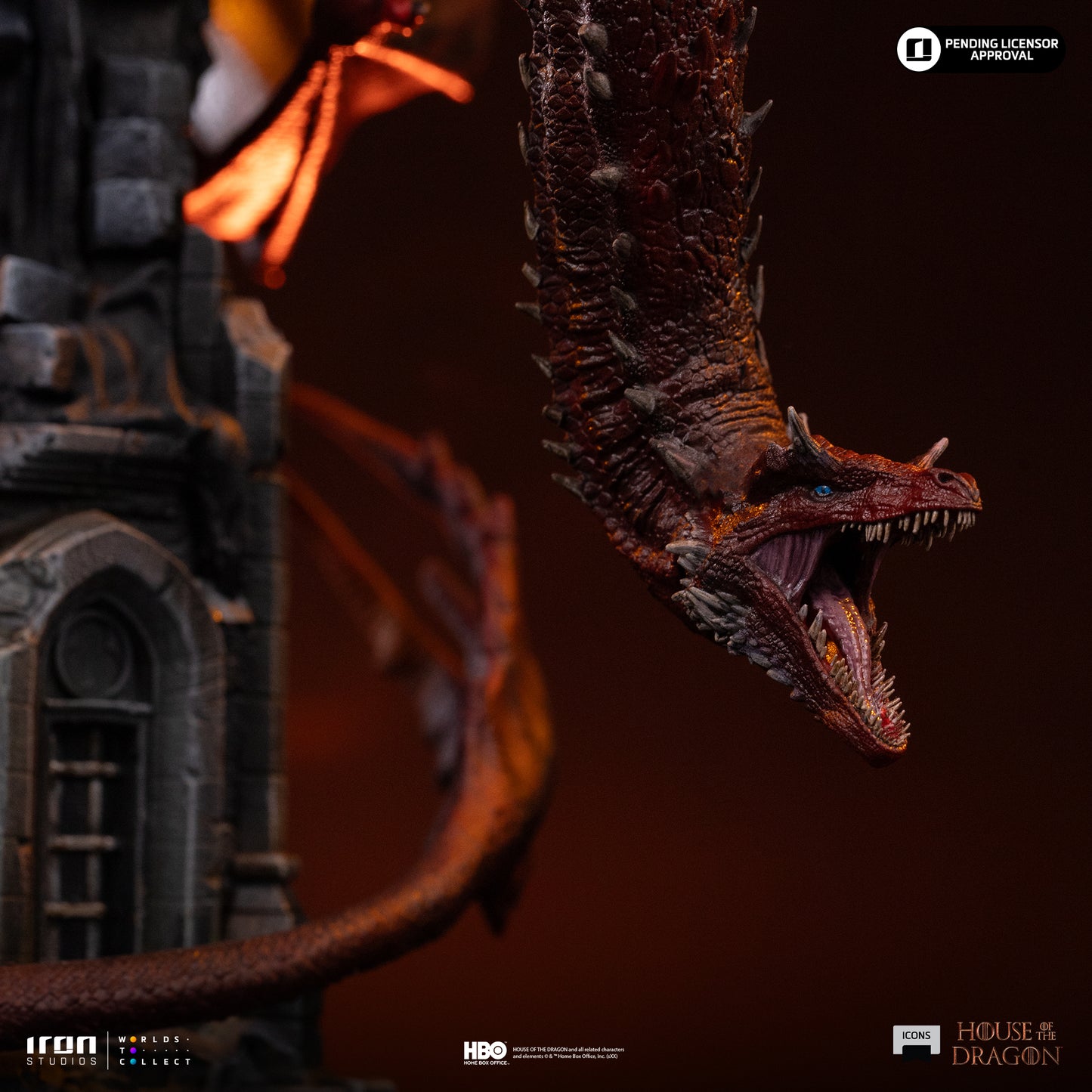 Caraxes House of the Dragon Non-Scale Statue Pre-order