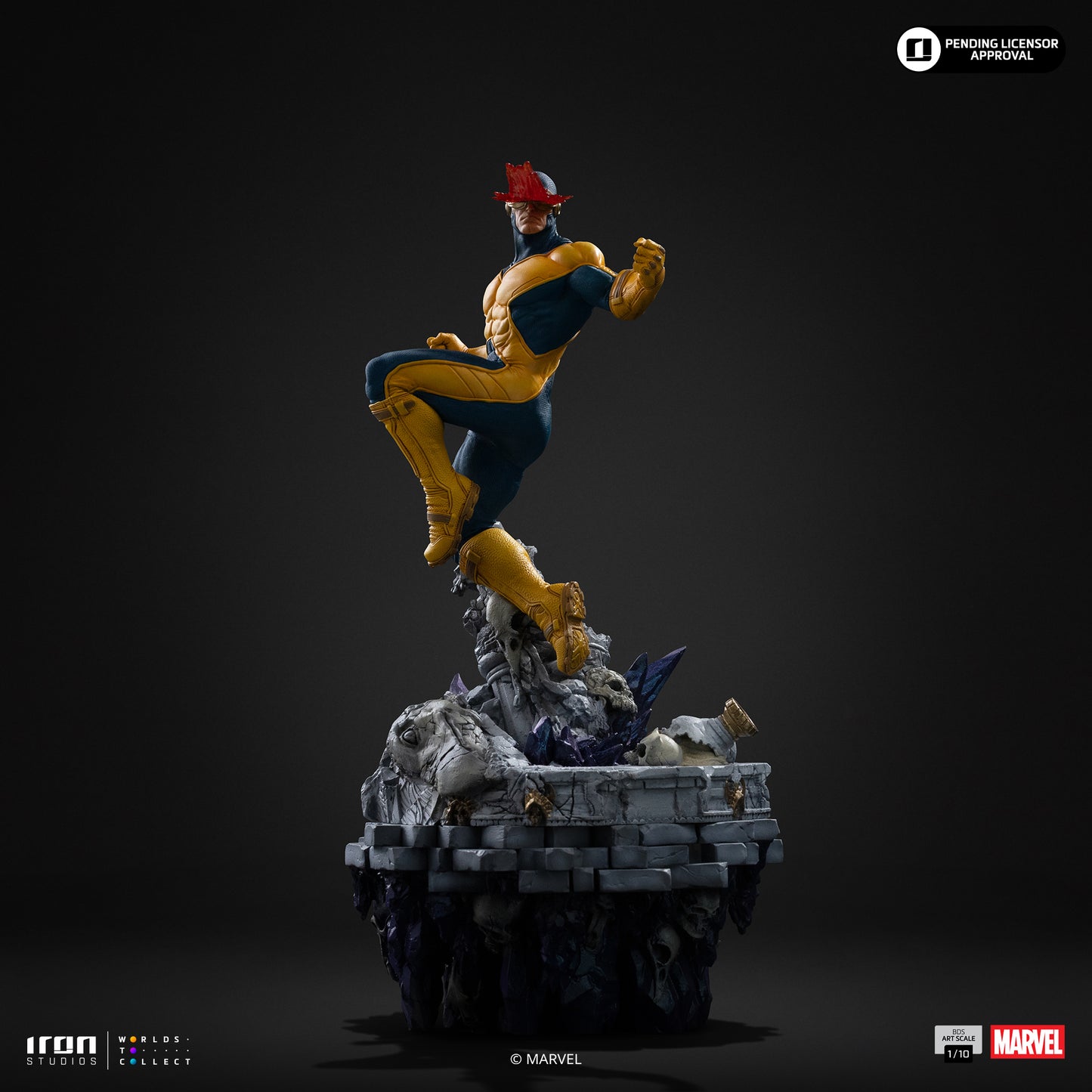 Cyclops X-Men Infinity Gauntlet Diorama 1/10 Scale Statue Pre-order