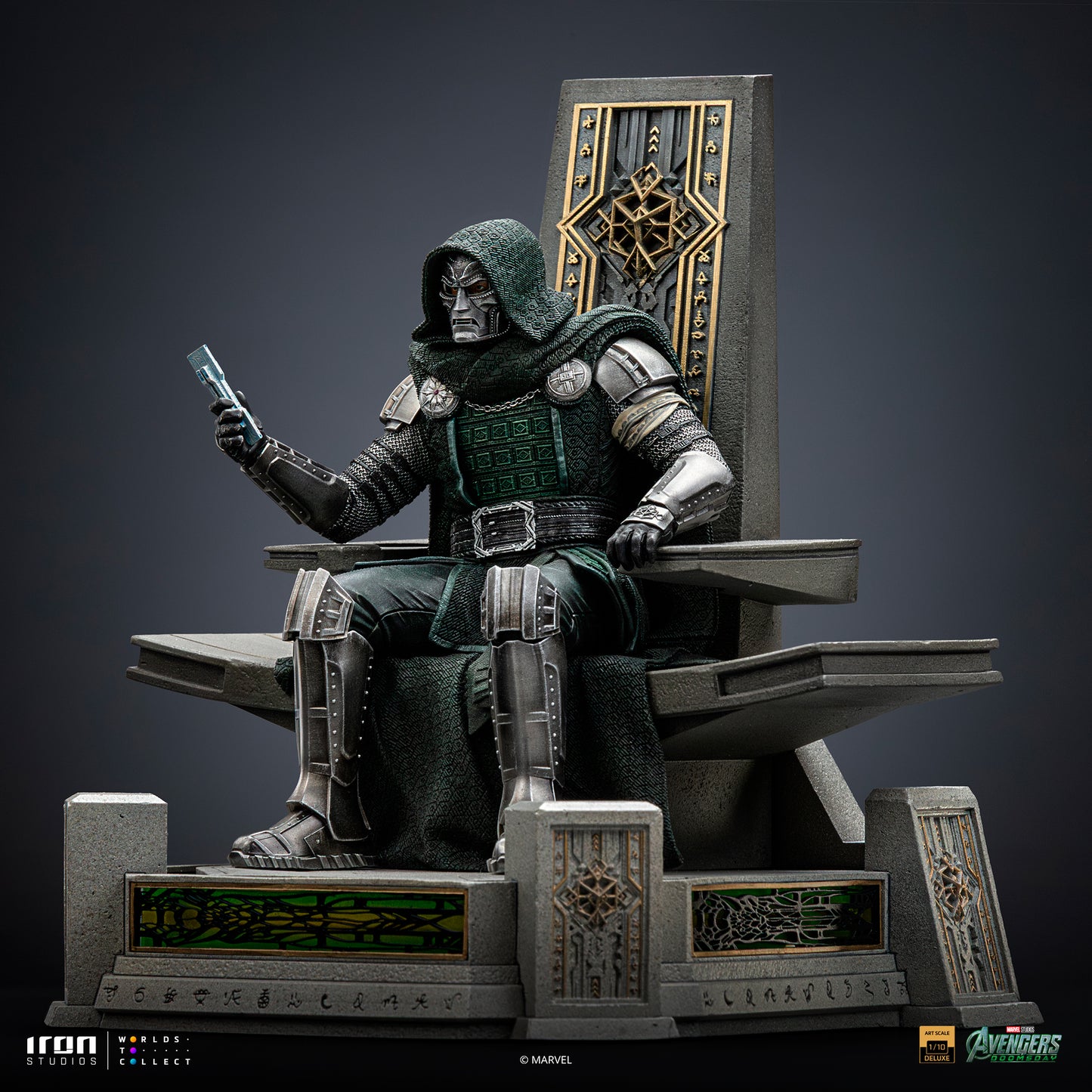 Doctor Doom on Throne Avengers Doomsday 1/10 Scale Statue Pre-order