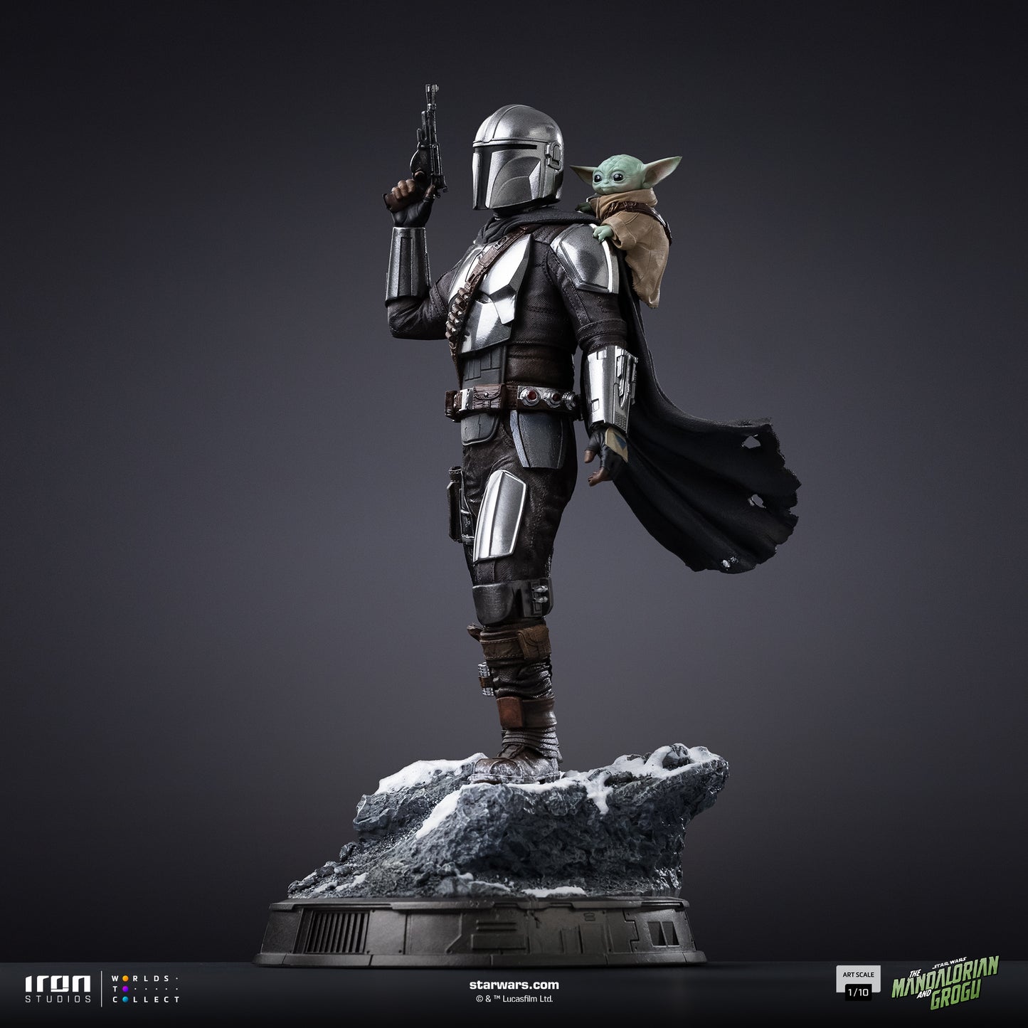 Mandalorian and Grogu The Mandalorian and Grogu Movie 1/10 Scale Statue Pre-order