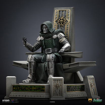Doctor Doom on Throne Avengers Doomsday 1/10 Scale Statue Pre-order
